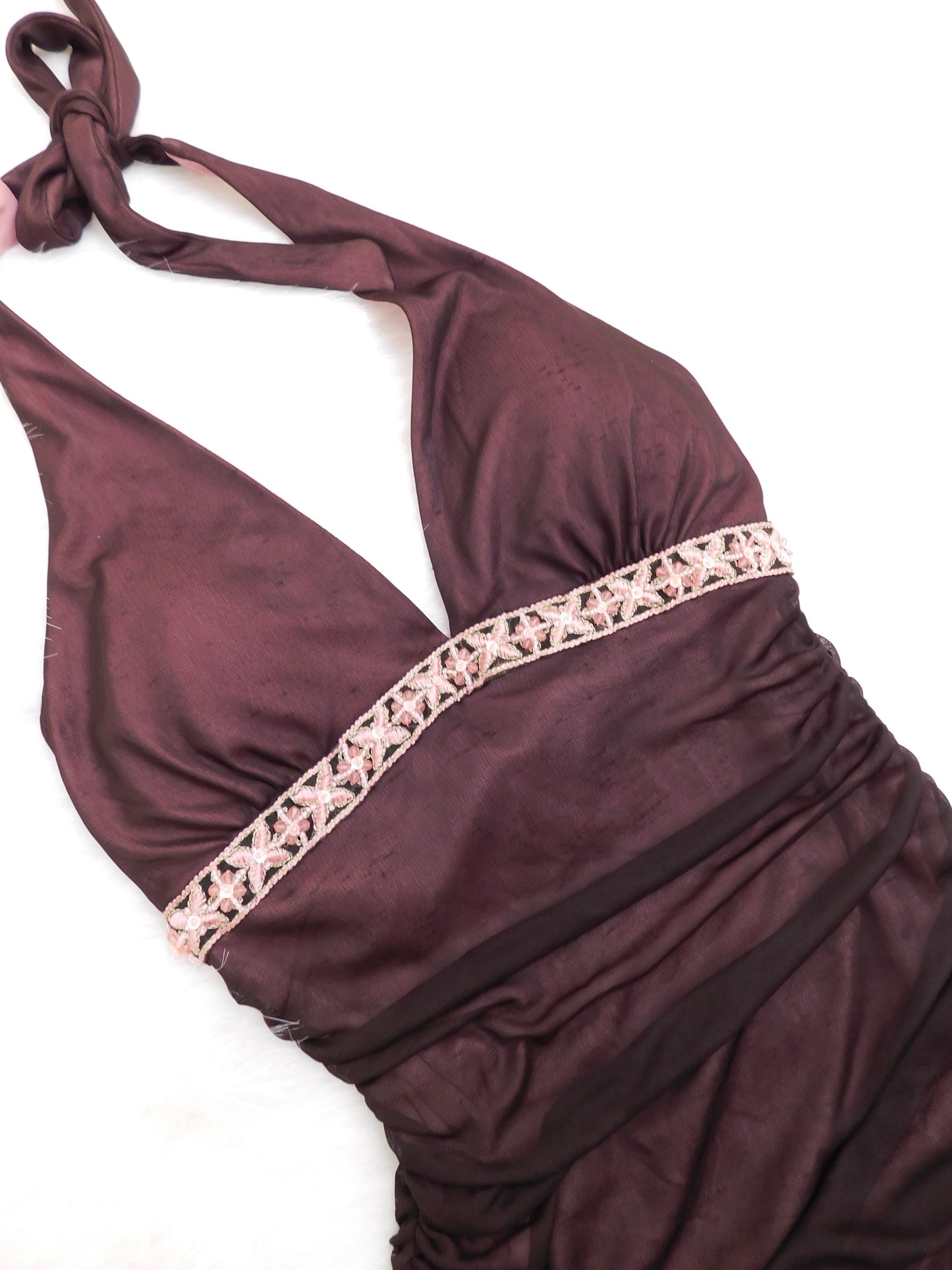 Y2K Mesh Party Dress | Size S