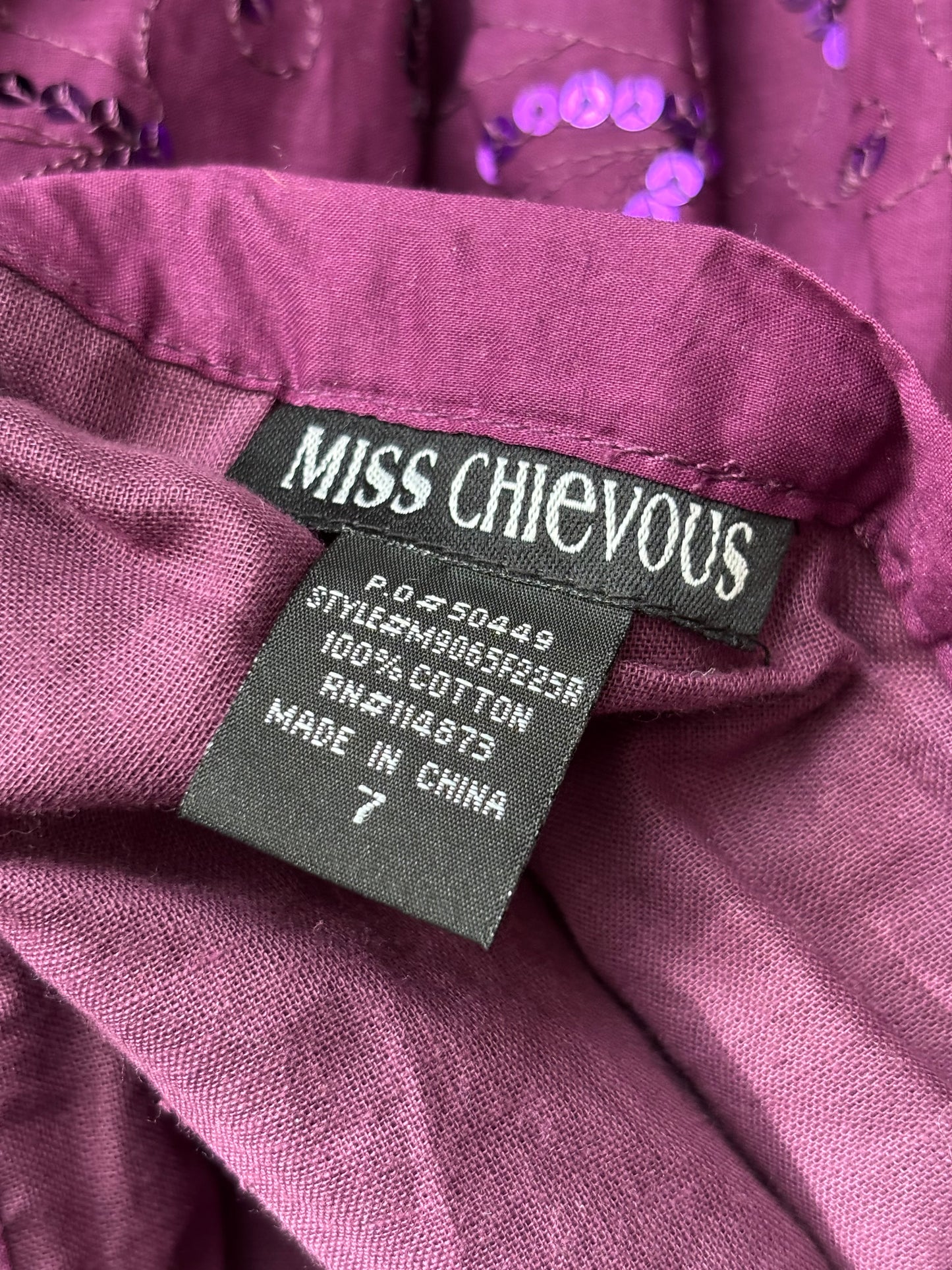 Miss Chievous 00's Tiered Skirt | Size 30” Waist