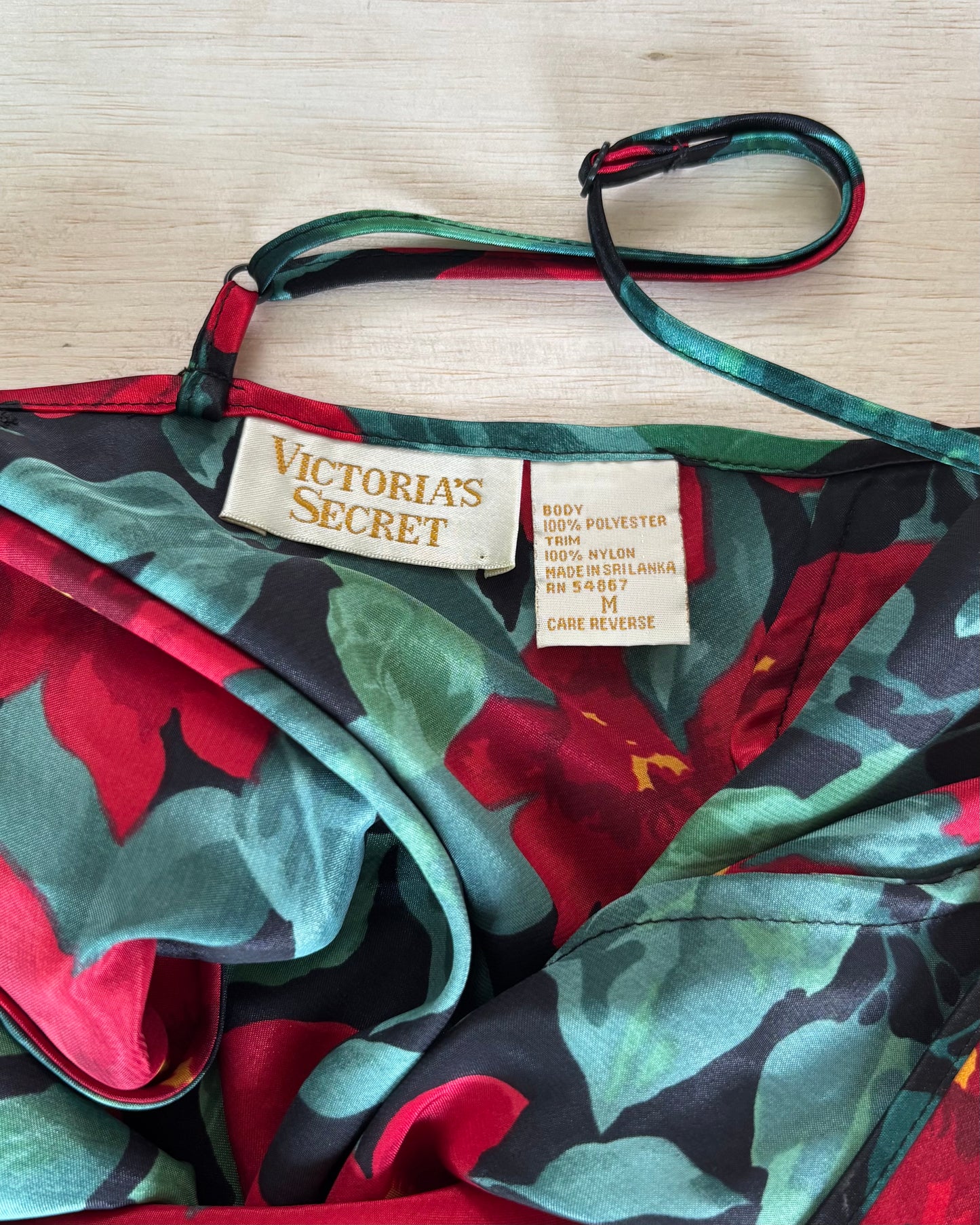 80’s VS Floral Slip | Size M