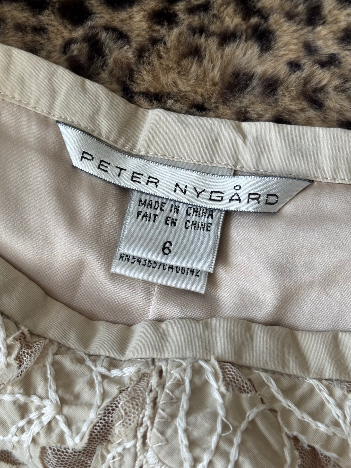 Peter Nygård 00's Mesh Skirt | 30" Waist