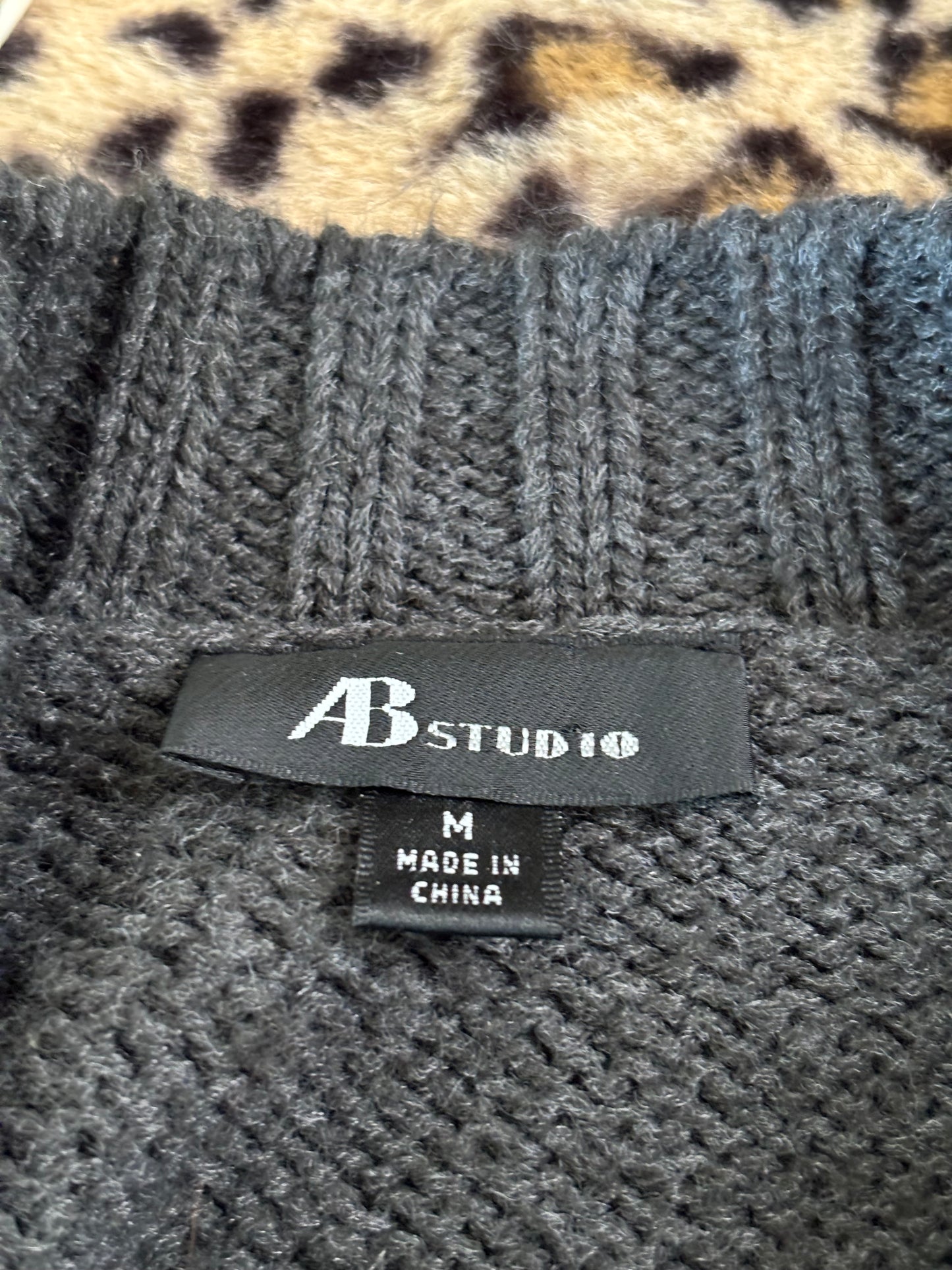 Ab Studio 00's Button Knit | Size M