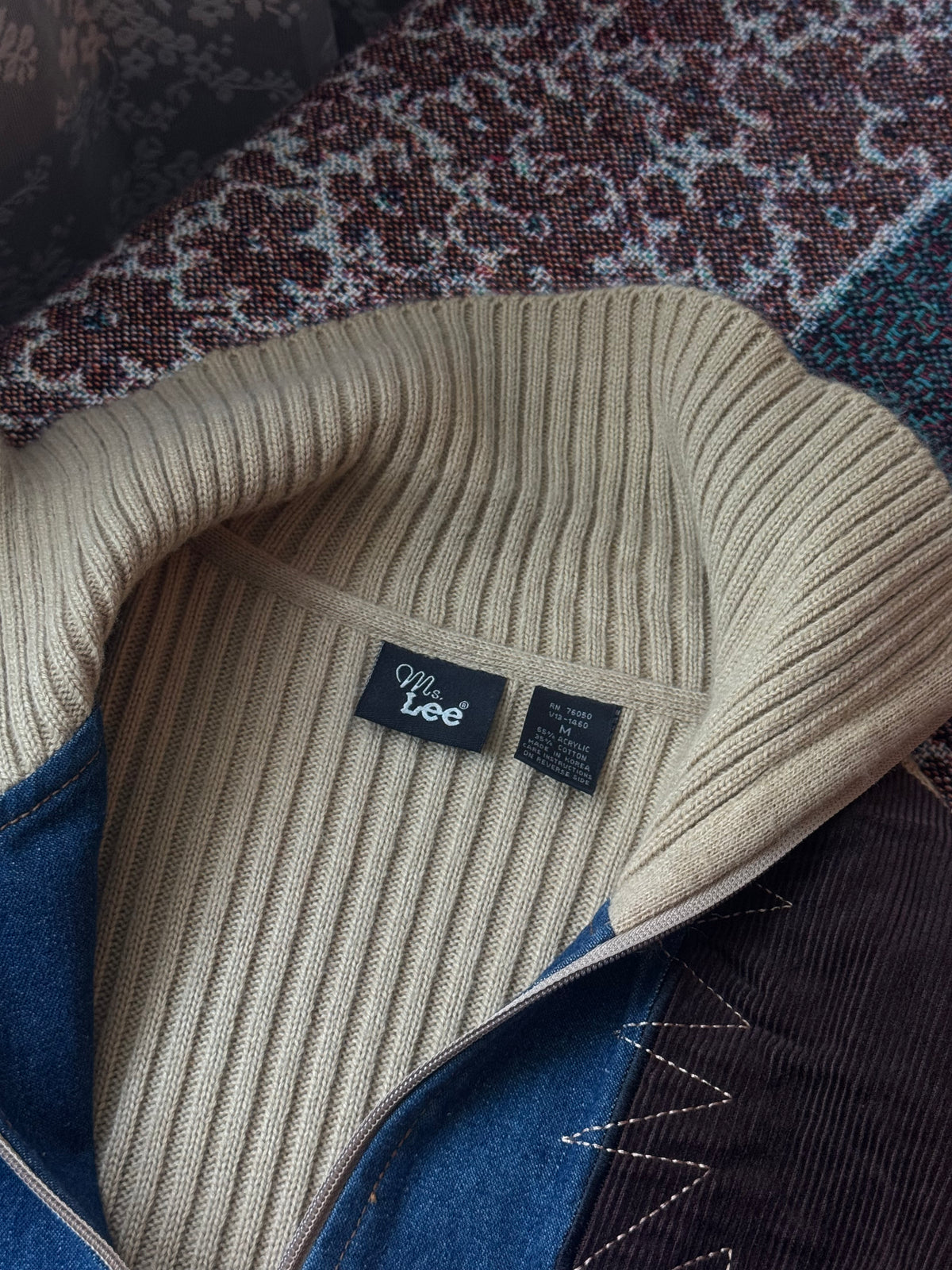 90's Patchwork Jacket | Size M