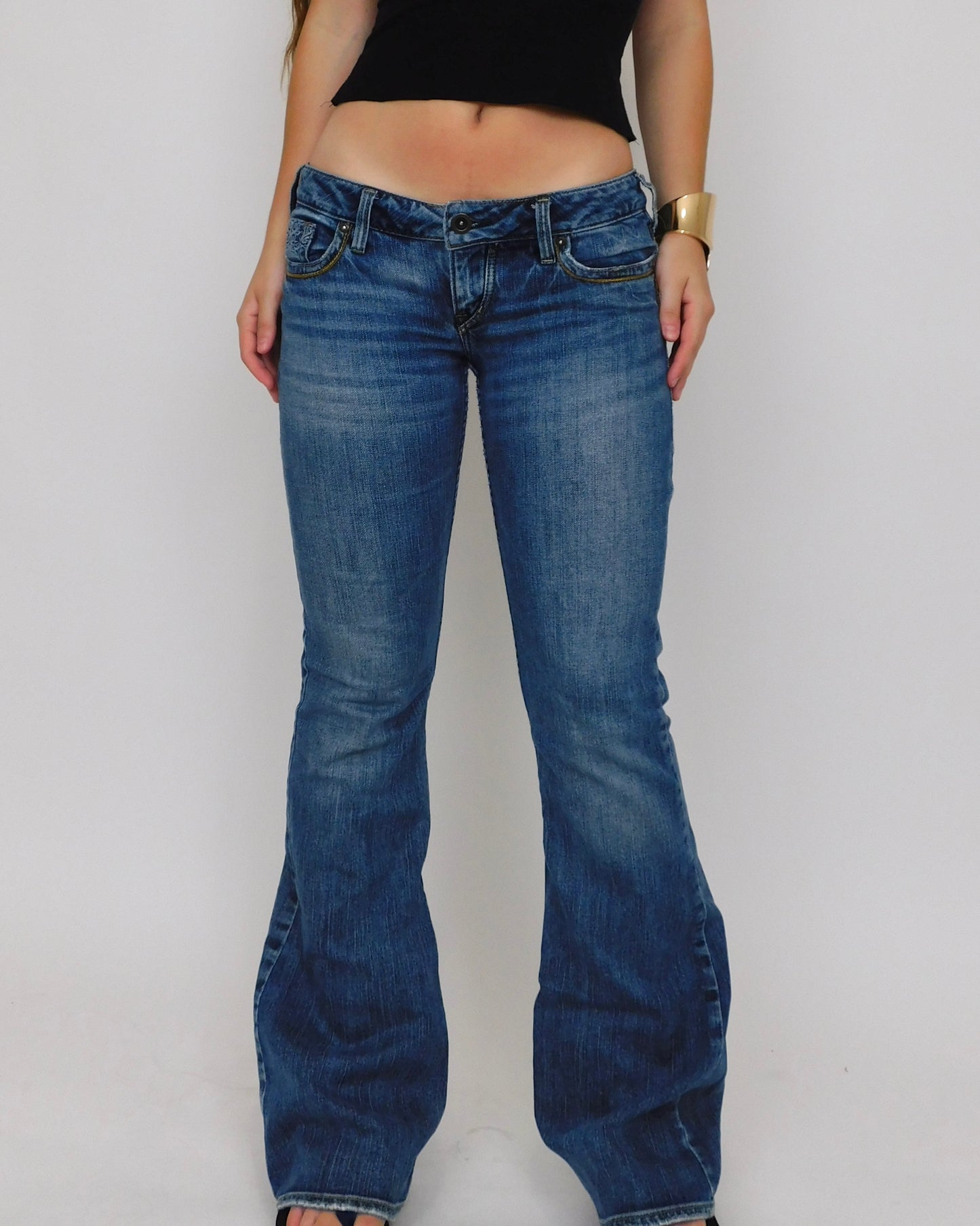 Y2K Low Rise Flare Jeans | 31” waist