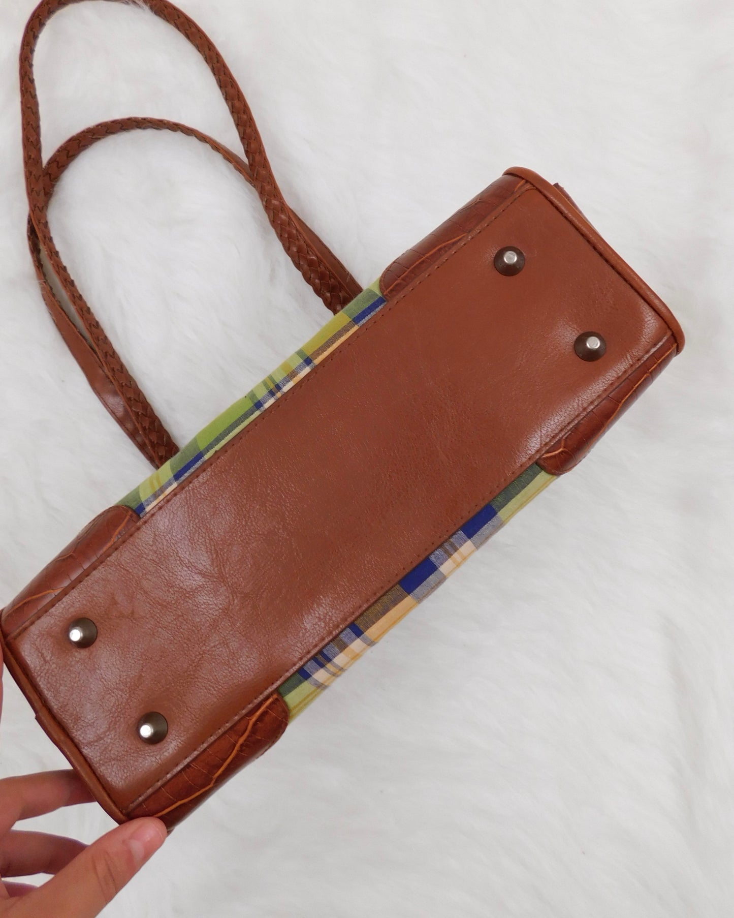 Y2K Plaid Hand Bag