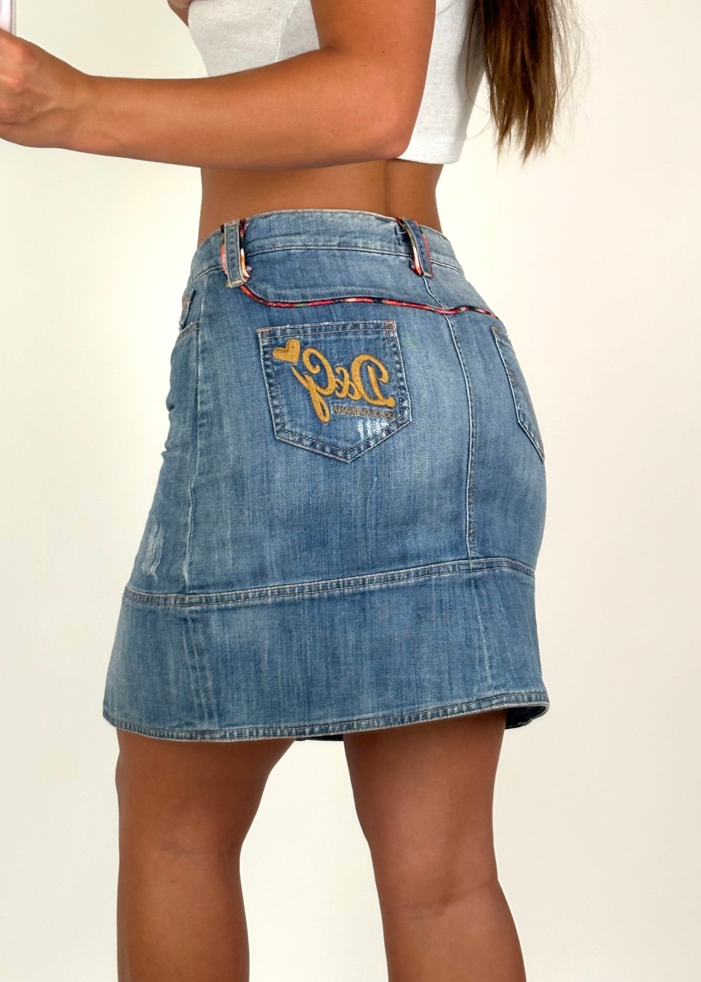 D&G Denim Mini | Size 29” waist