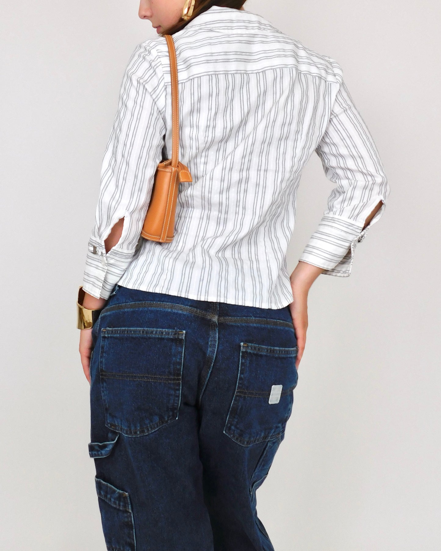 90’s Striped Button Down | Size 2