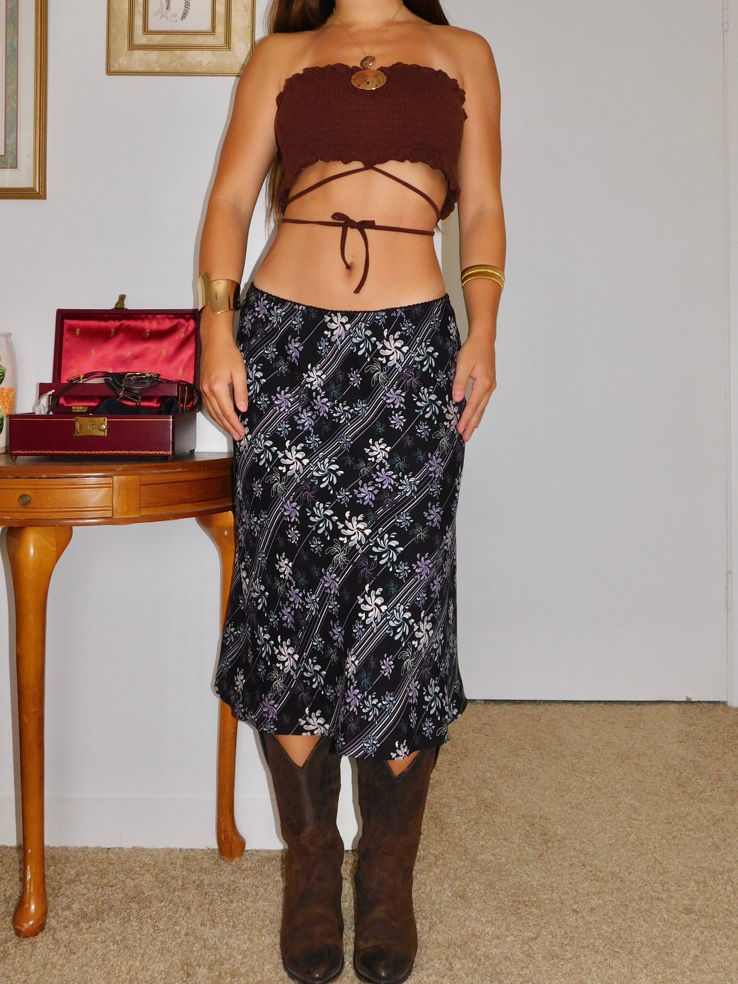 Alfani Silk Midi | Size 27” waist