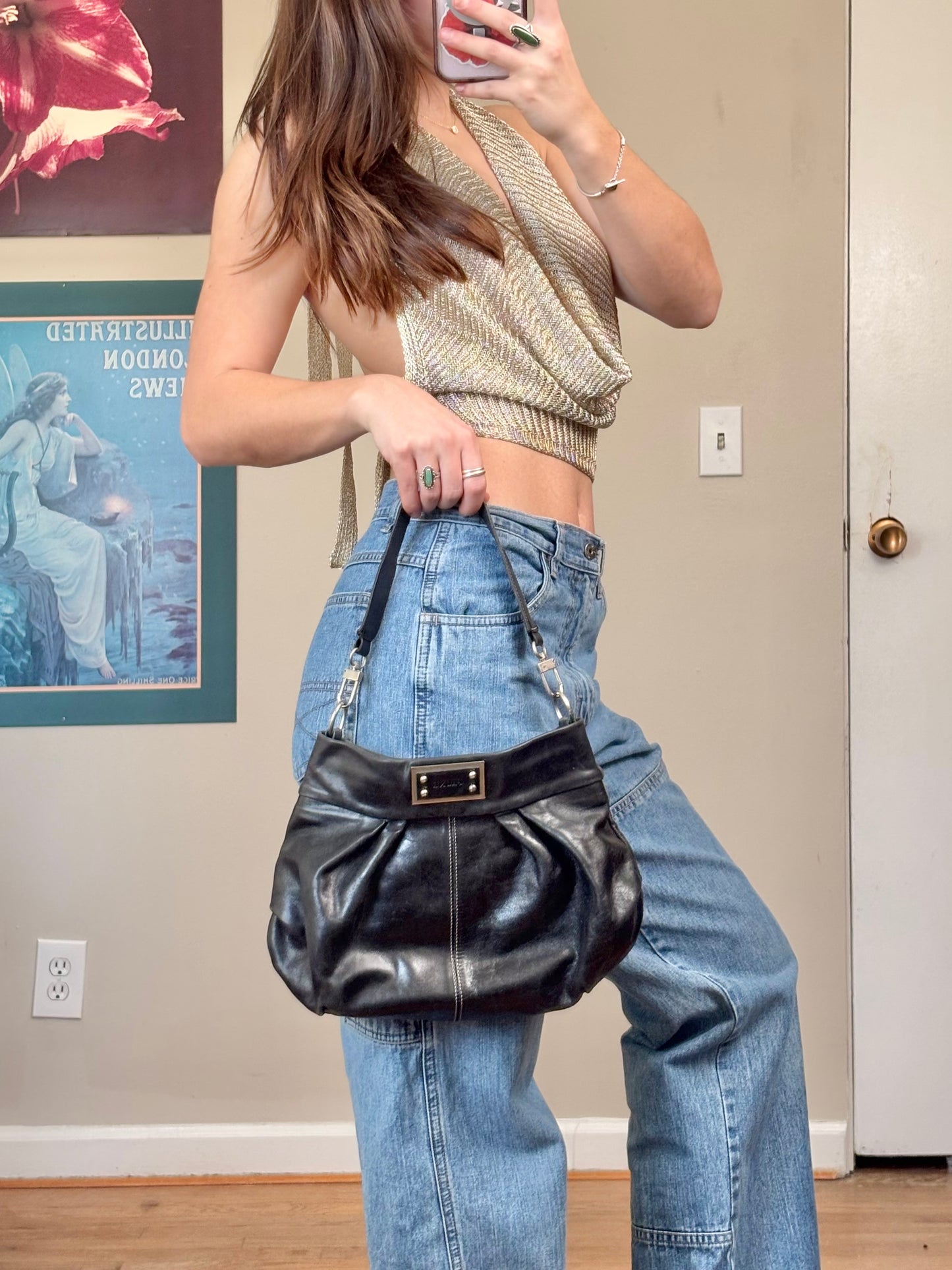 Prune 00's Leather Purse