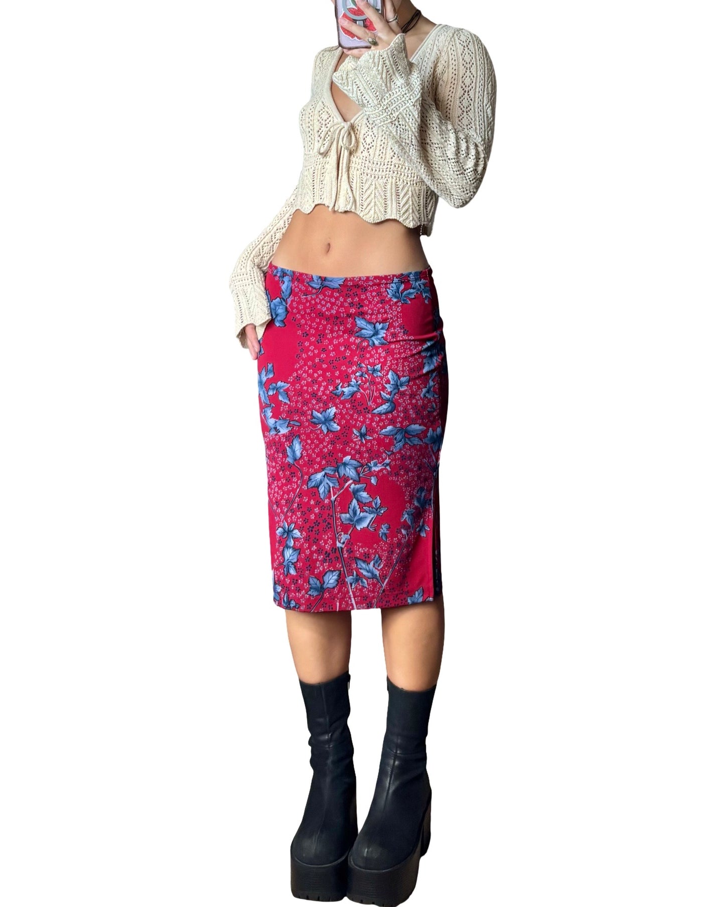 BCBG 90’s Midi Skirt | 29” Waist
