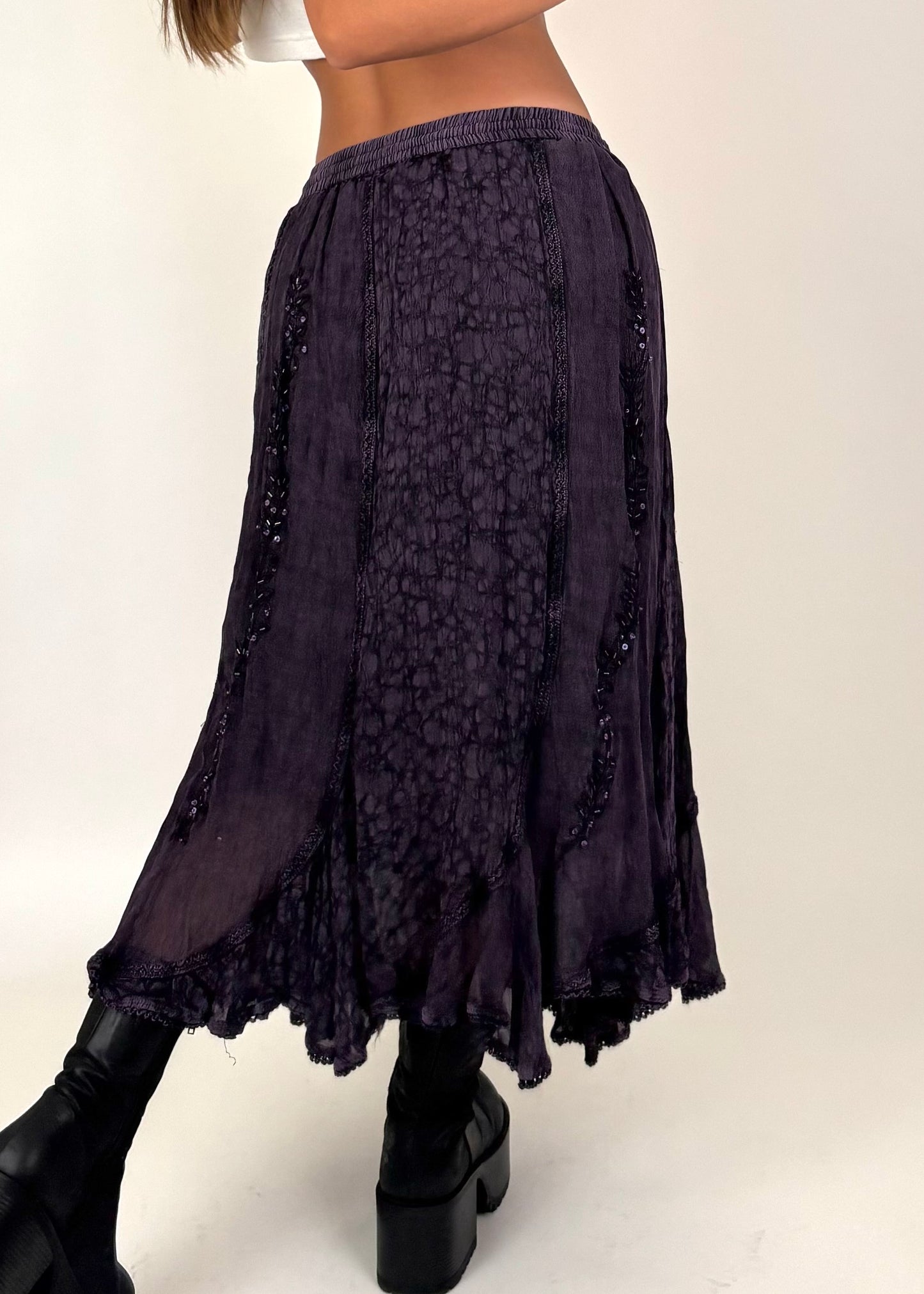 Pheobe Beaded Maxi | Size 28” waist