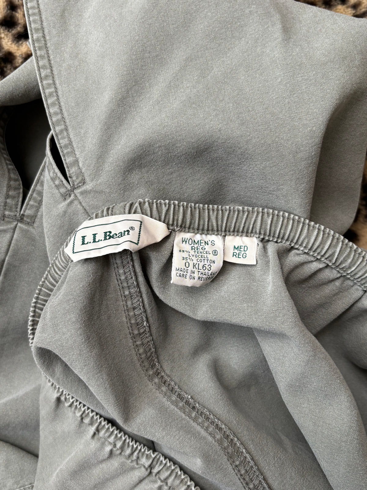 L.L.Bean 90's Cargo Skirt | Size 34” Waist