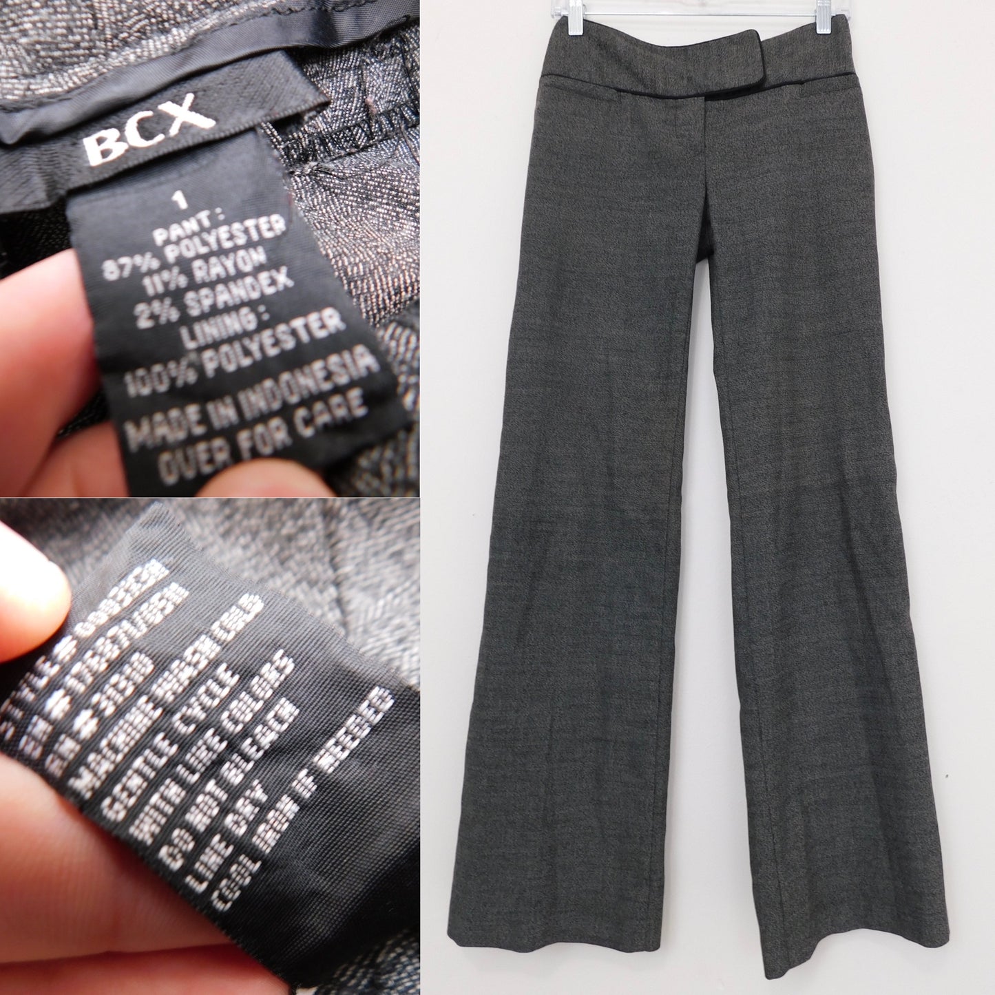 Y2K Wide Leg Trousers | Size 1