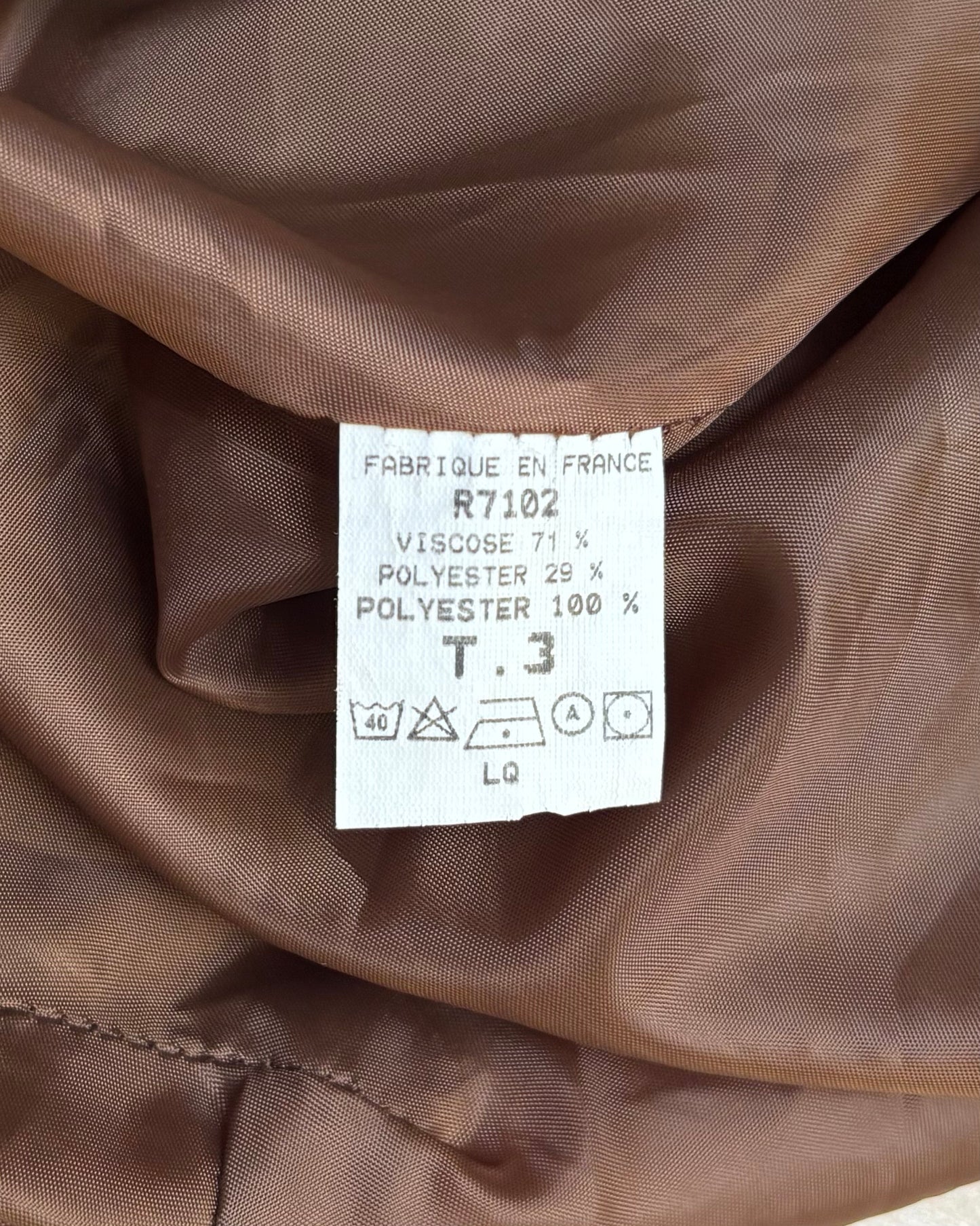 Yves Calin Vintage Gown & Scarf | Size M