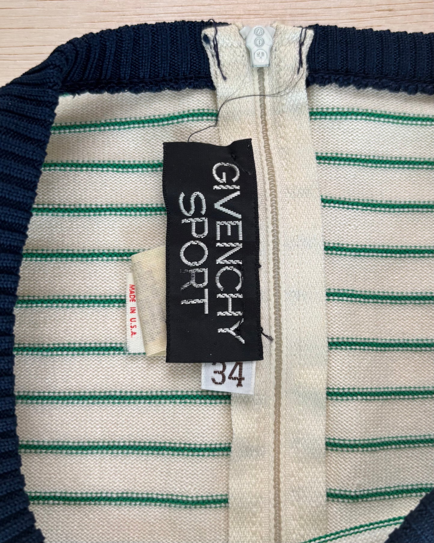 Vintage Givenchy Sport Knit Top | Size S