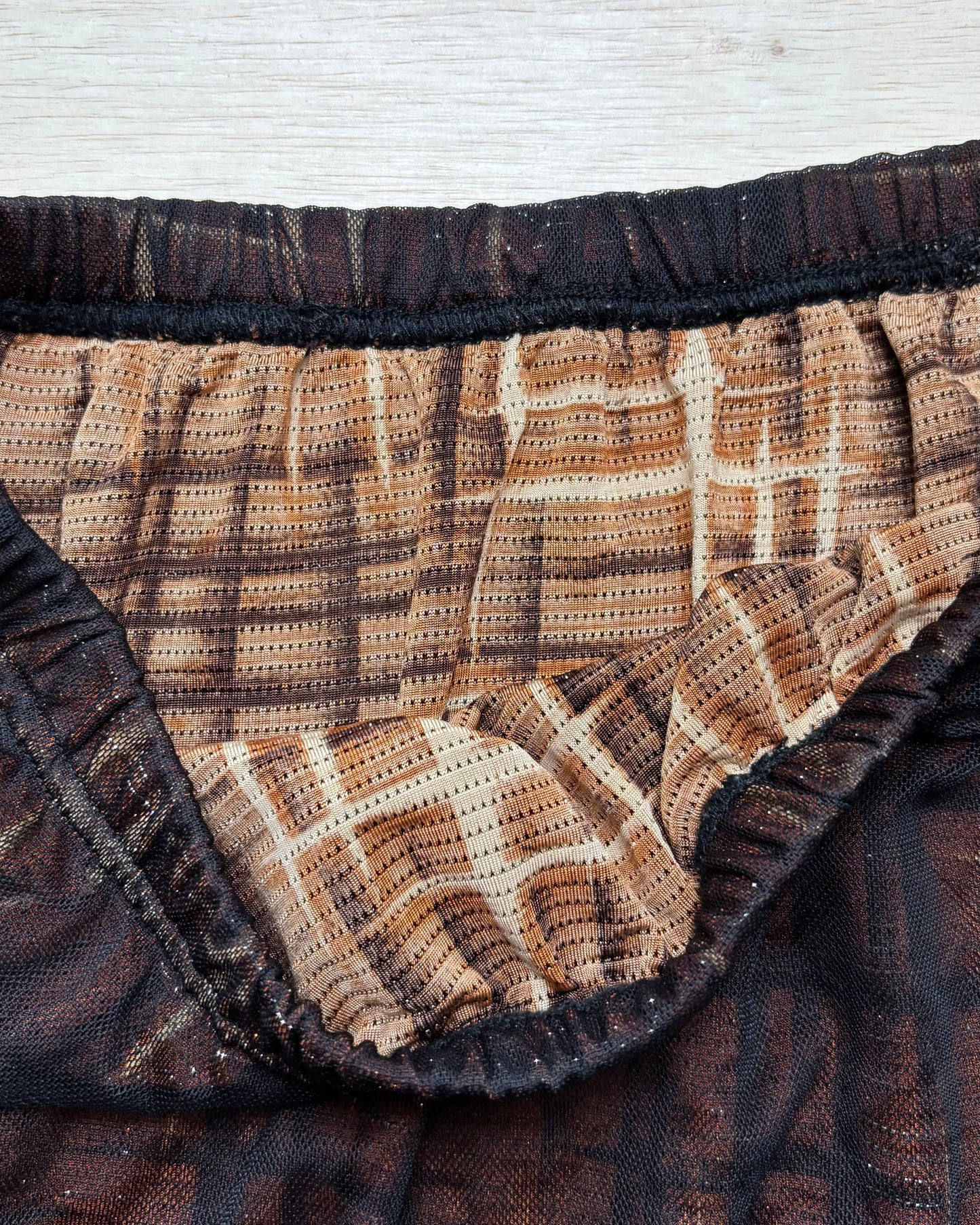 Mesh 90’s Maxi Skirt | Size 26” waist