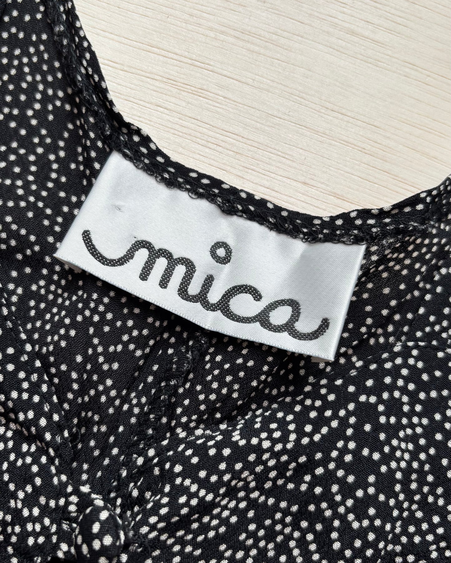 Mica 90’s Button Mini Dress | Size S