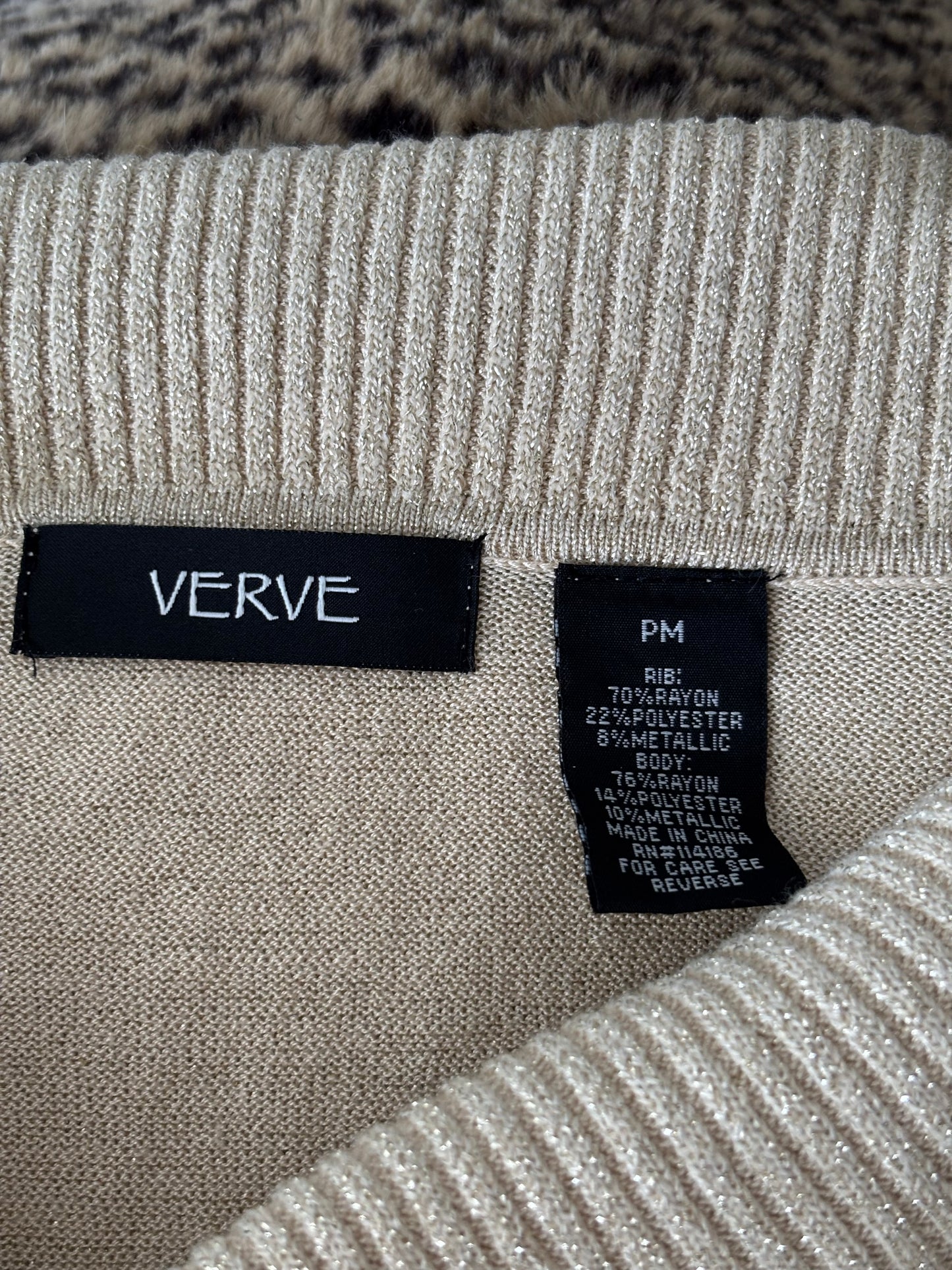 Verve 00's Knit Top | Size PM