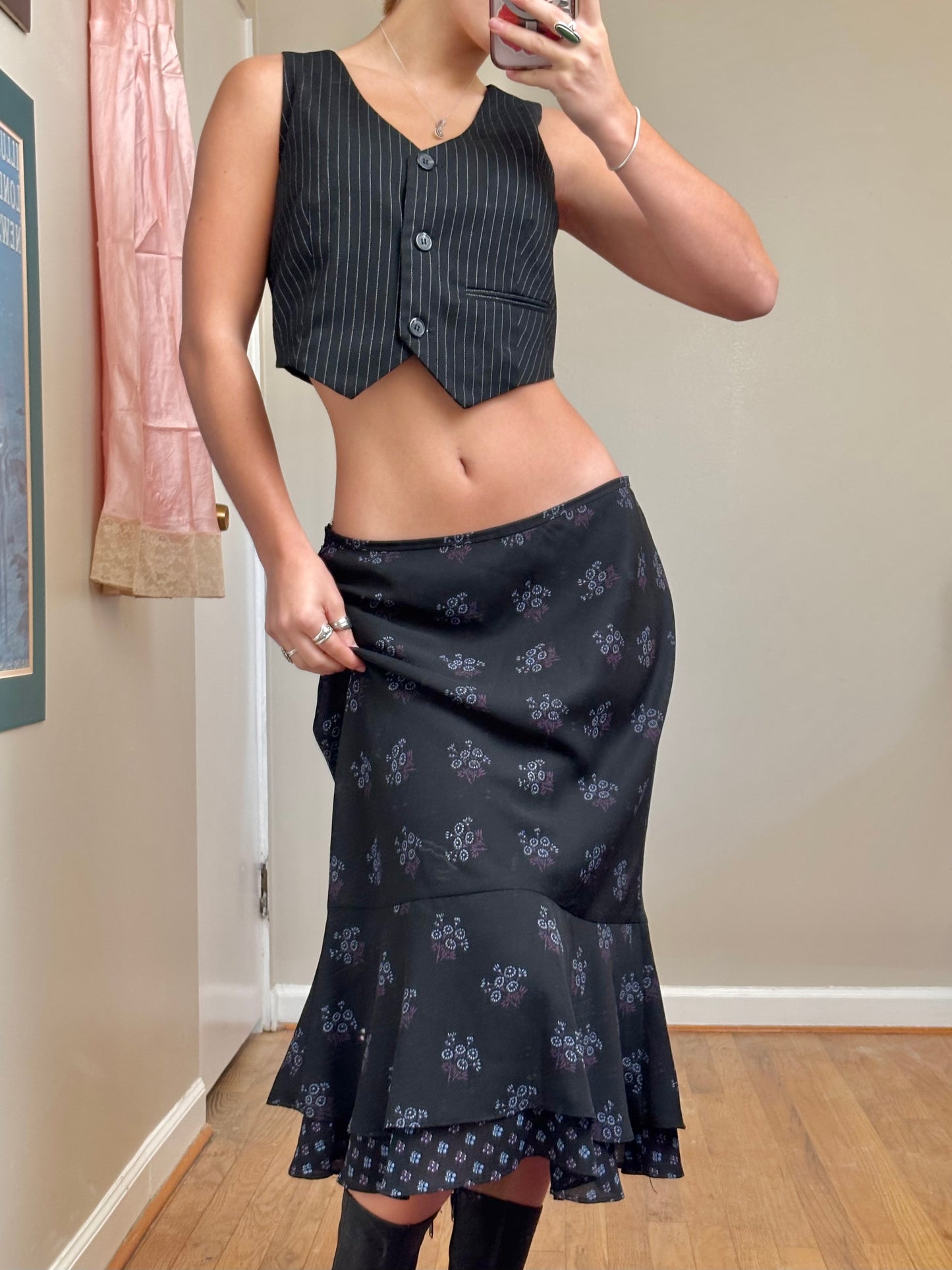 Loft 00’s Midi Skirt | Size 30” Waist