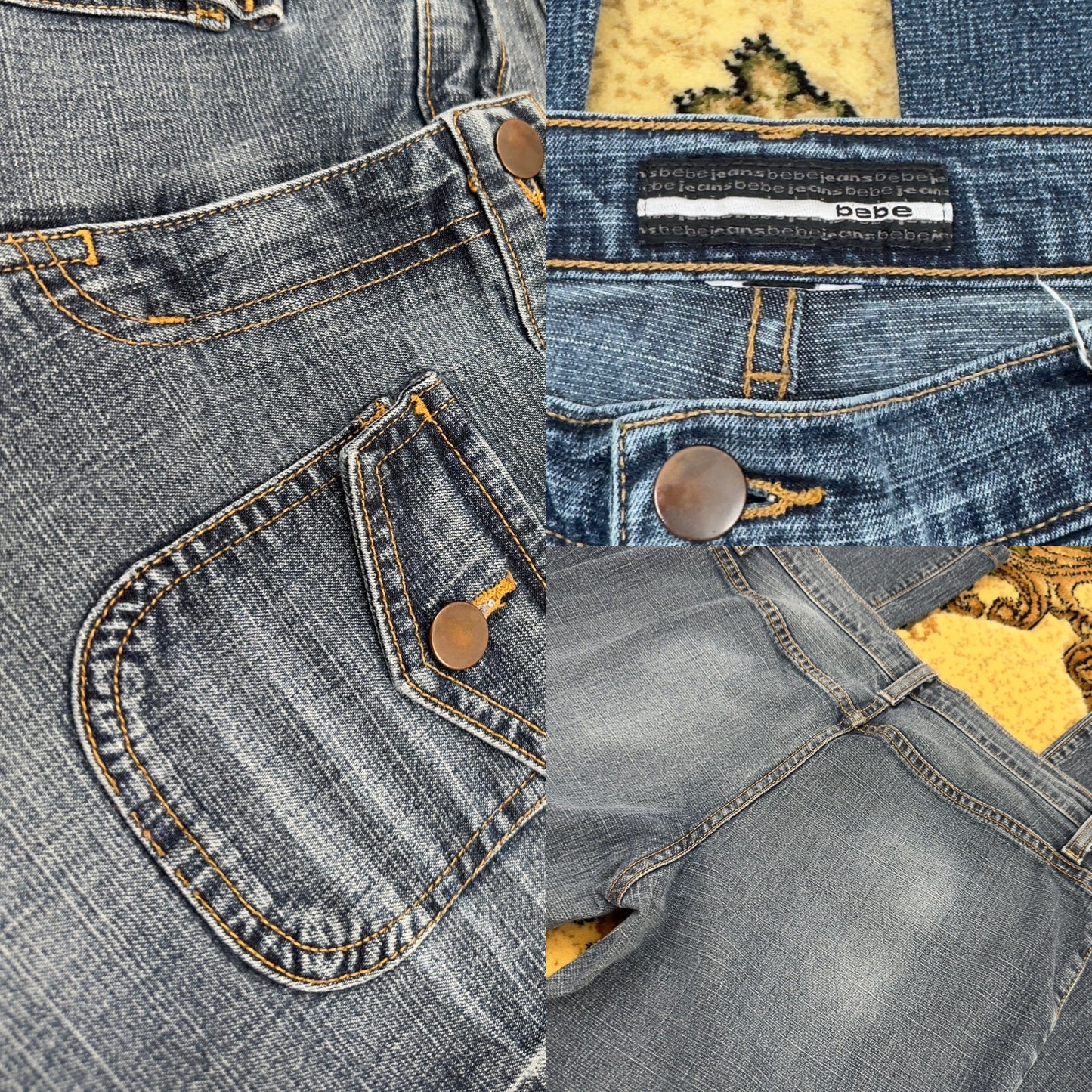 Bebe Pocket Flare Jeans | Size 30” waist