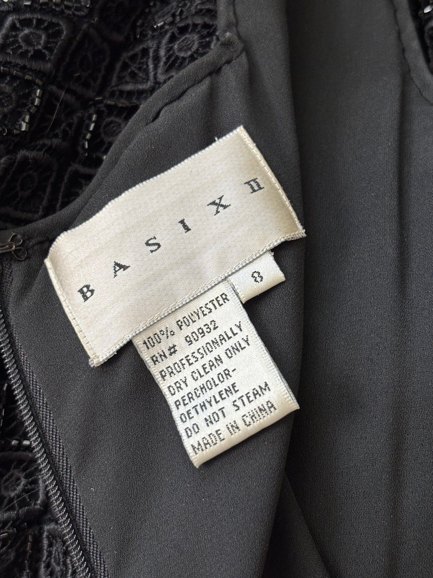 Basix 90's Beaded Gown | Size M