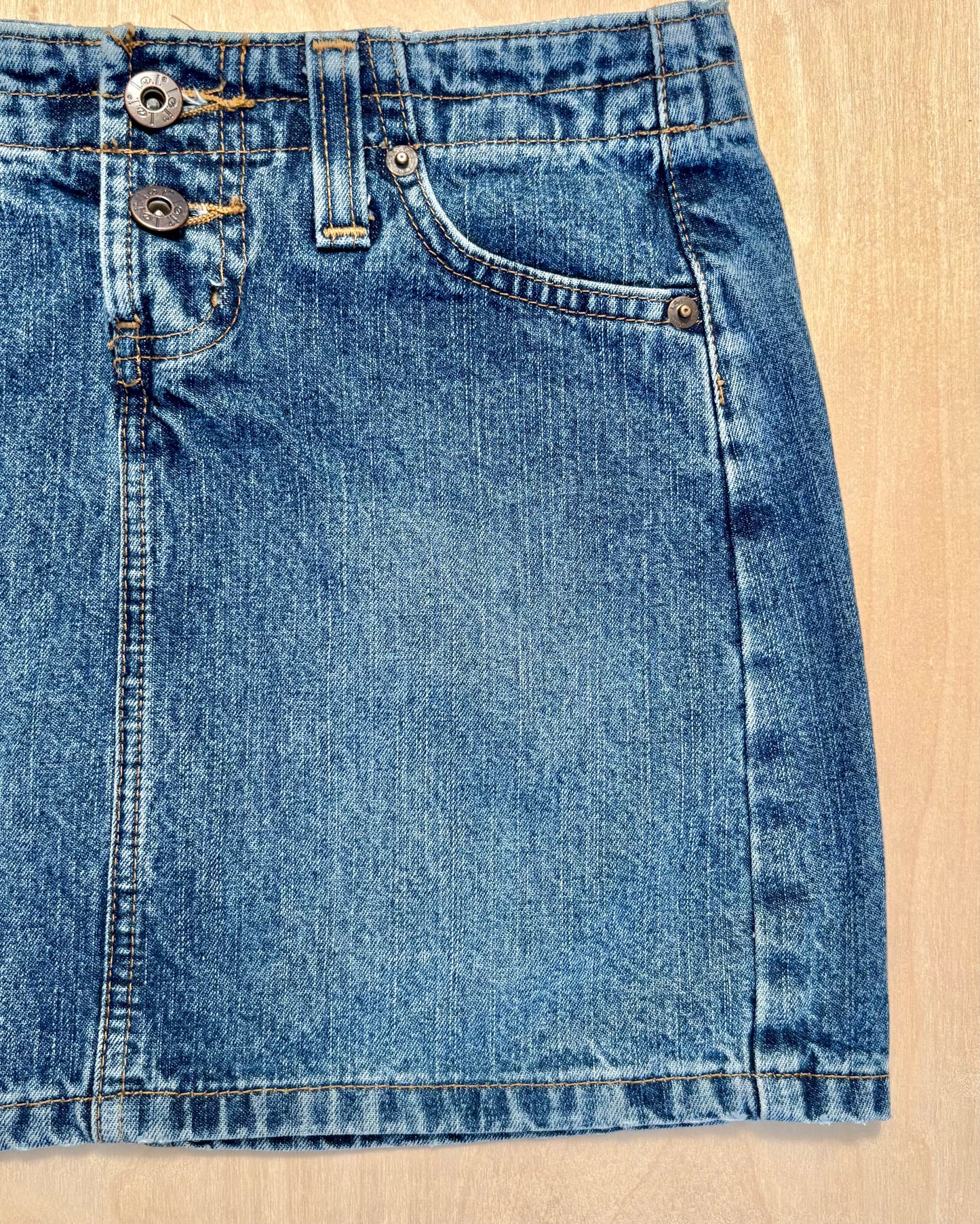 L.e.i 90’s Denim Mini | Size XS