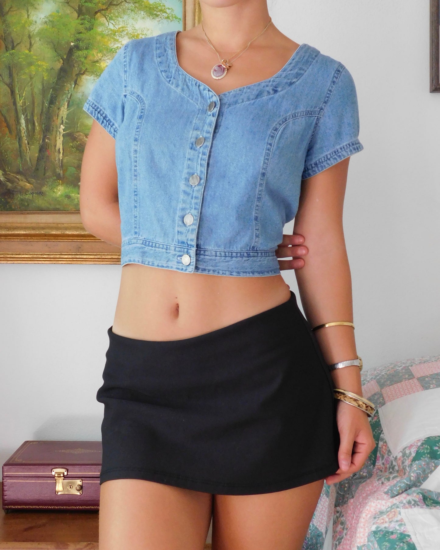 Ignite Denim tee | Size M