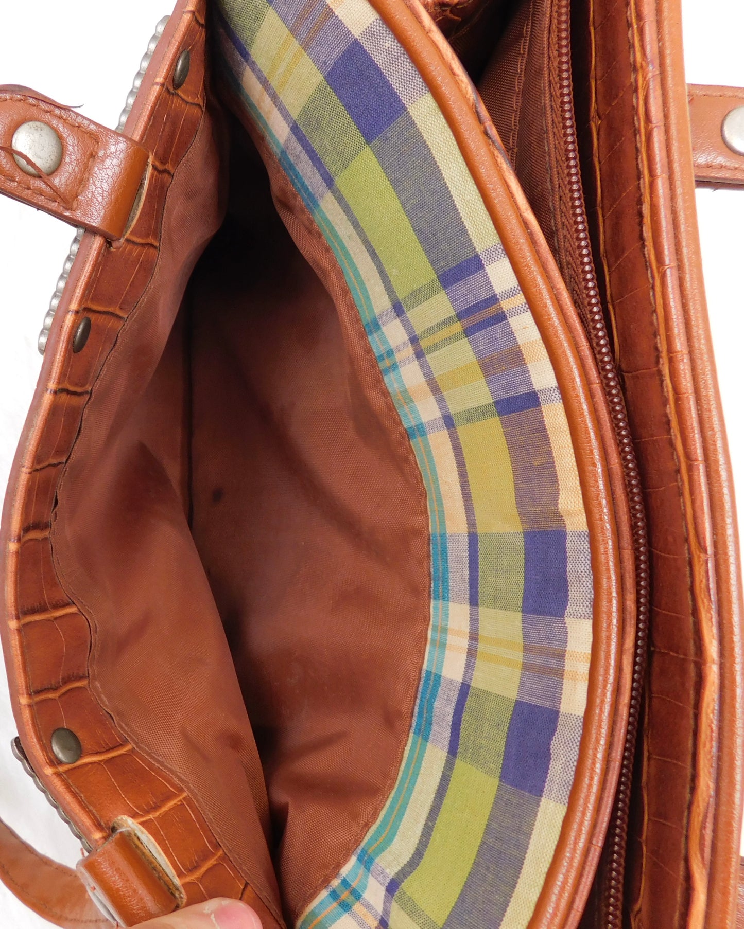 Y2K Plaid Hand Bag