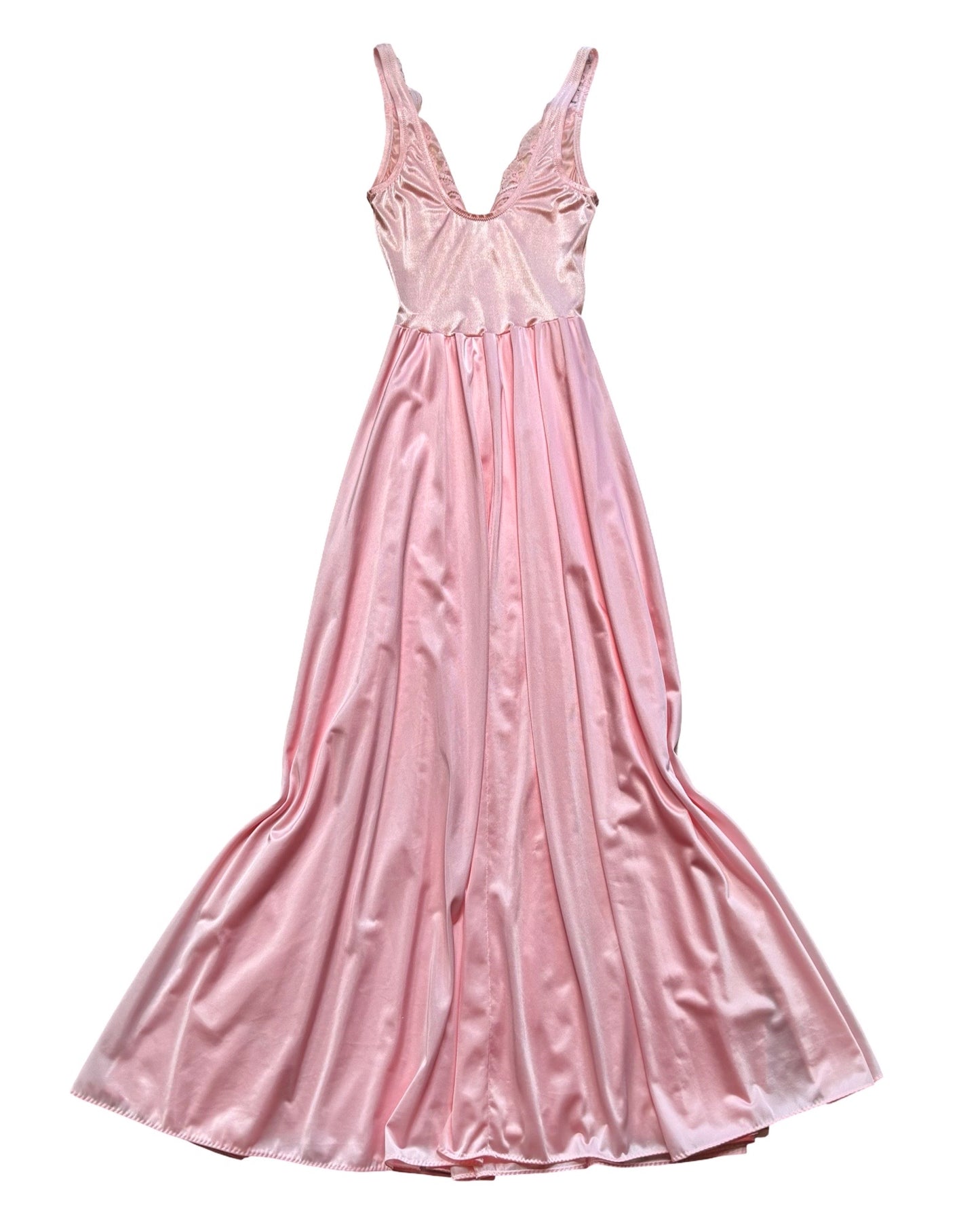 Olga 70’s Full Sweep Slip Dress | Size S/M/L