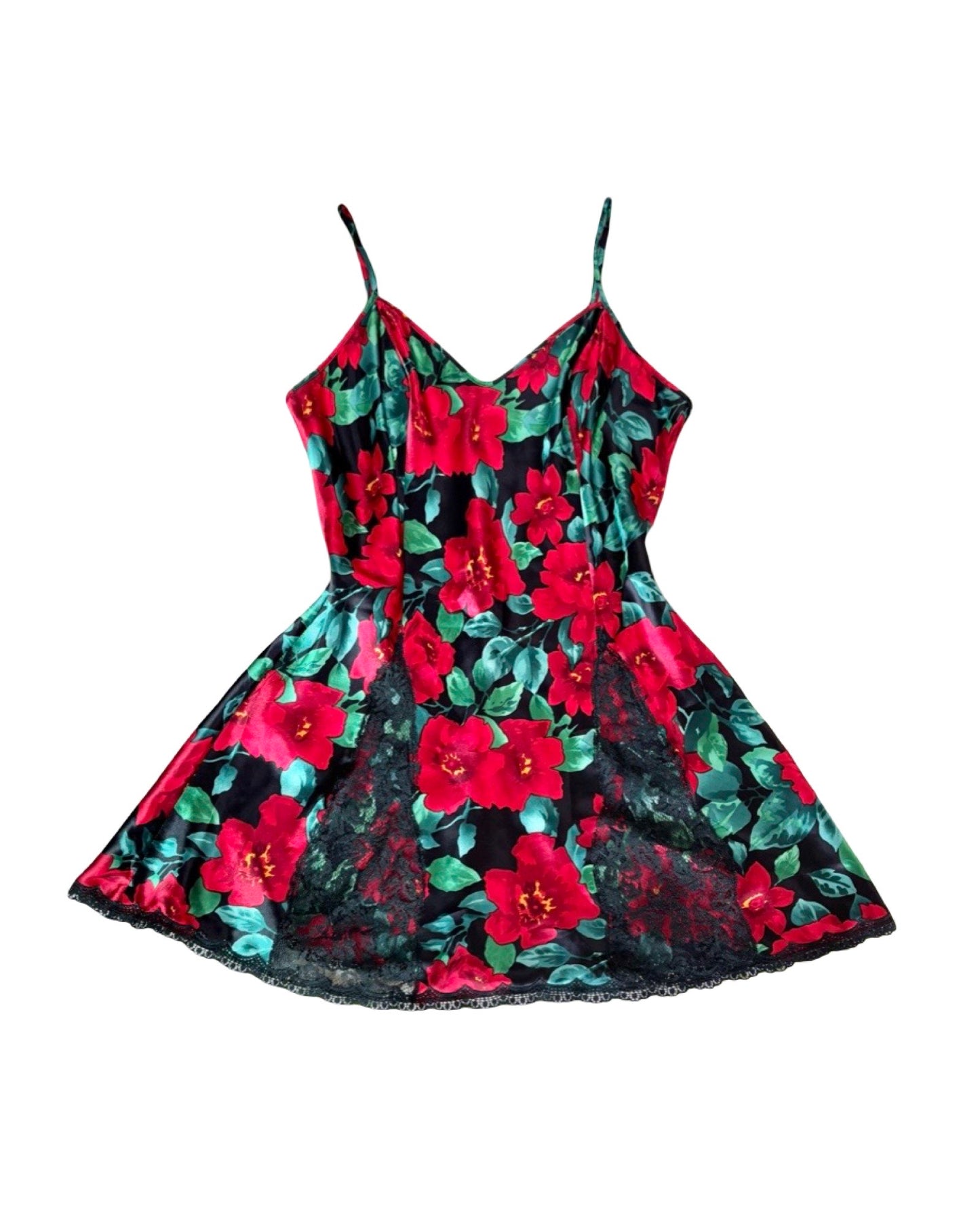80’s VS Floral Slip | Size M