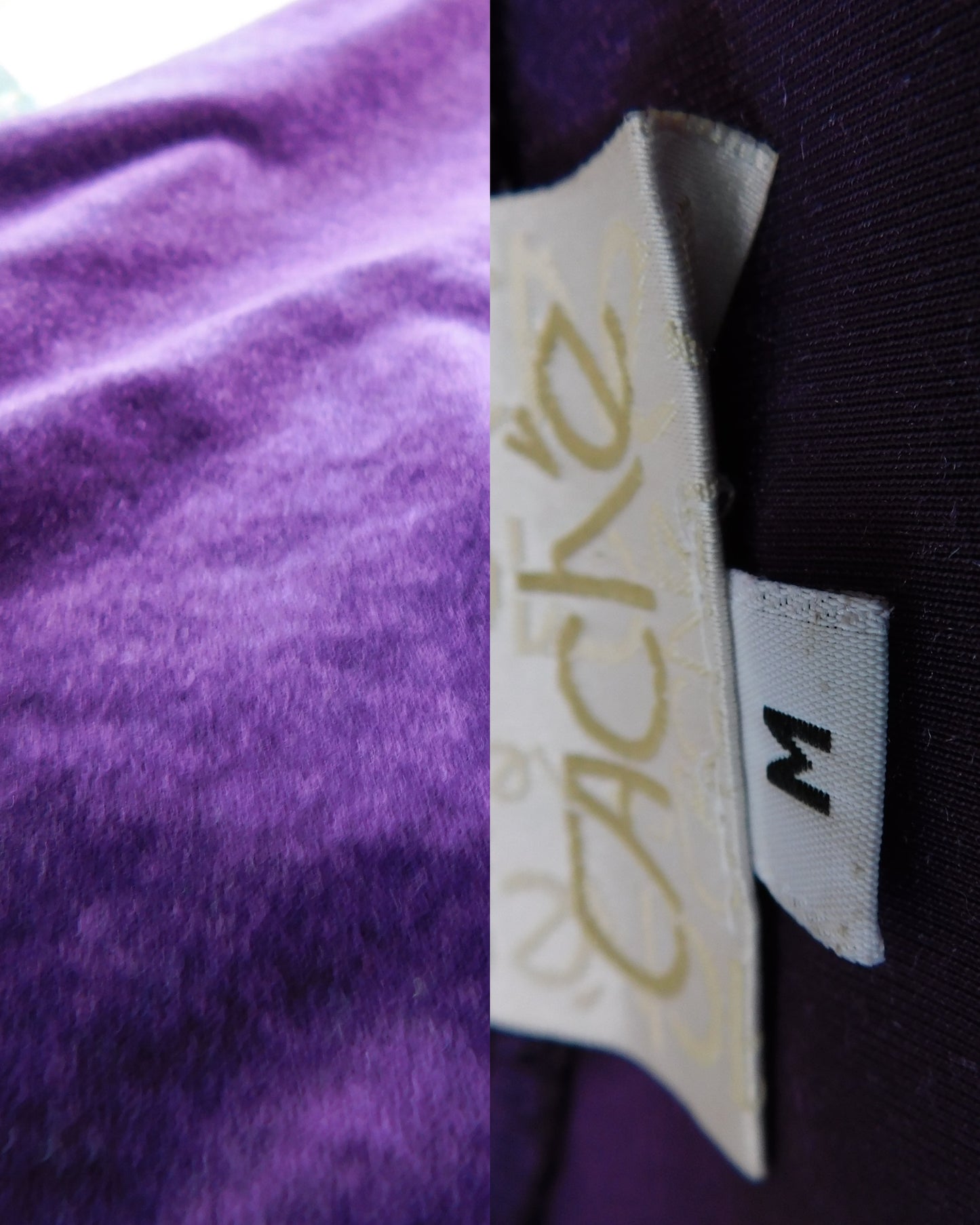 Caché Velvet Blouse | Size M