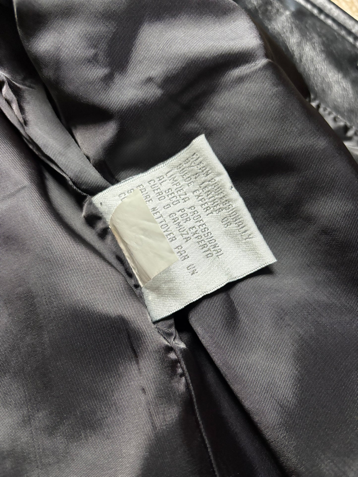 Nine West 90’s Genuine Leather Blazer | Size M