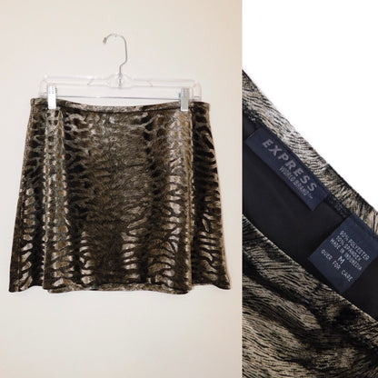 Velvet Mini Skirt | Size M
