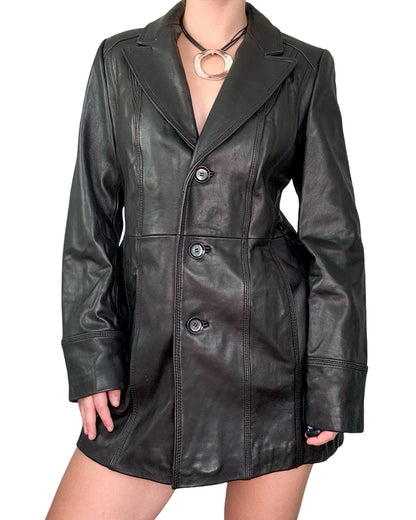 Jones NY 90’s Leather Jacket | Size M