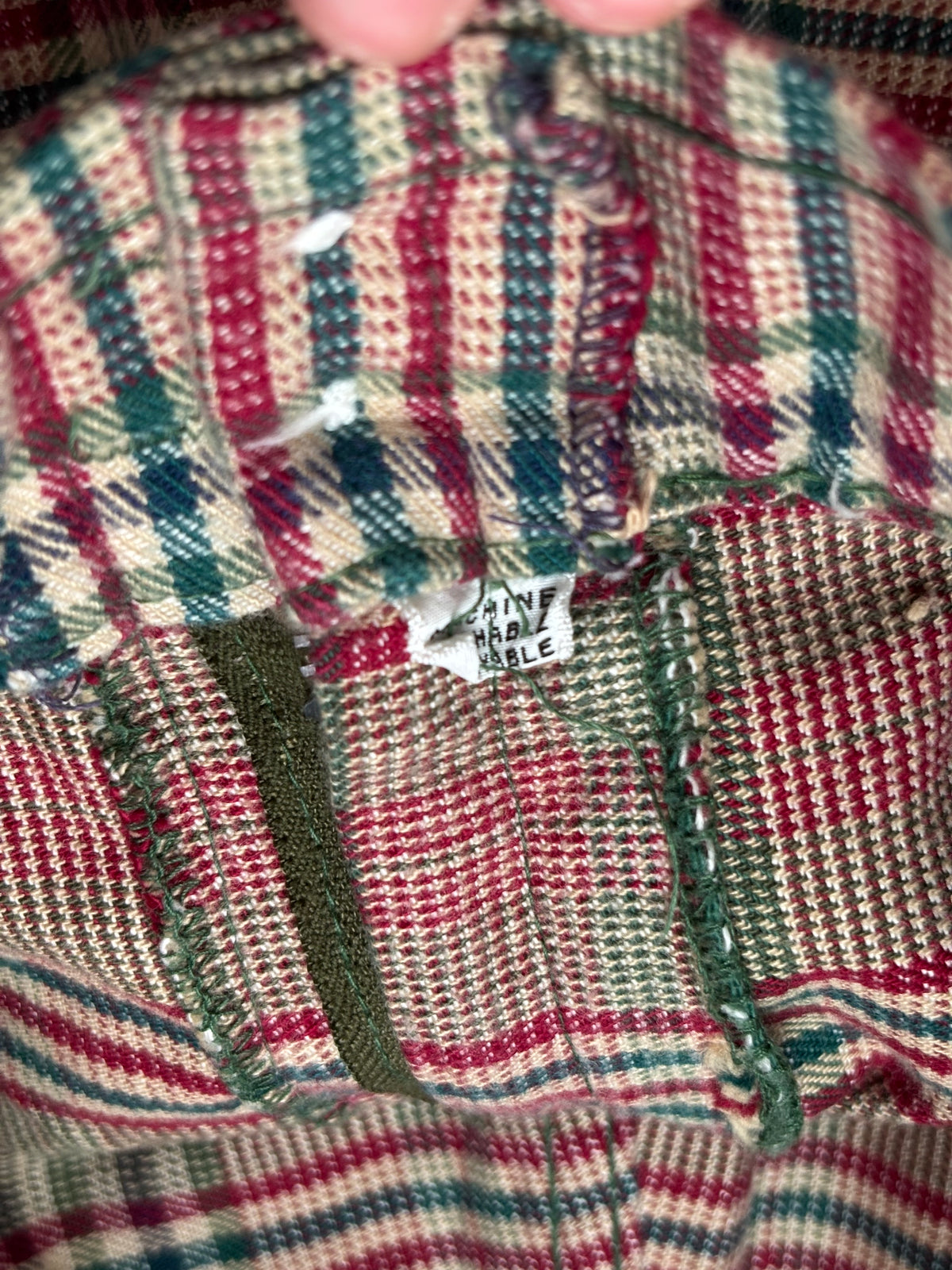 Plaid 70’s Pant | Size 28” Waist