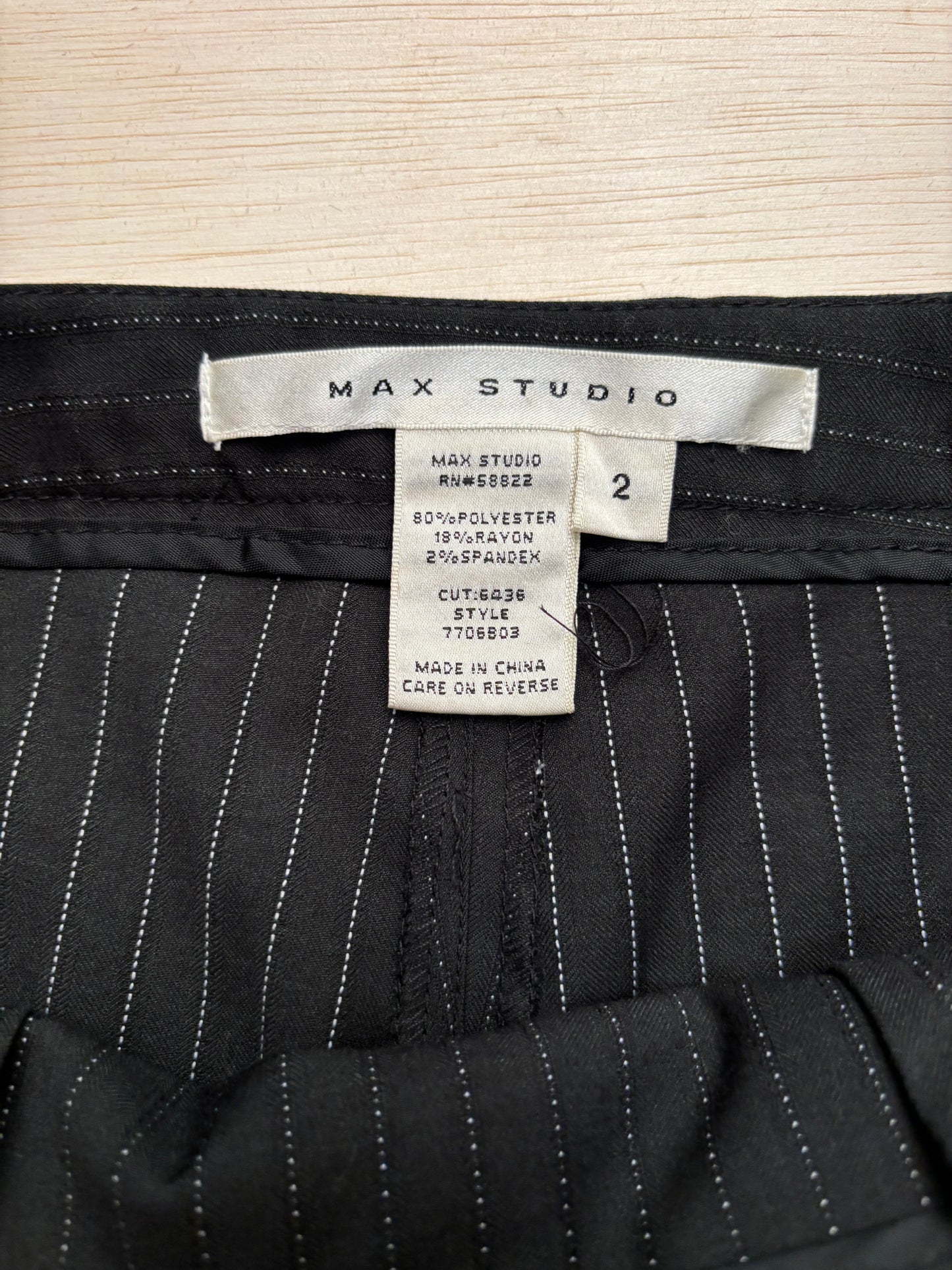 Max 00’s Pinstripe Pants | Size  2