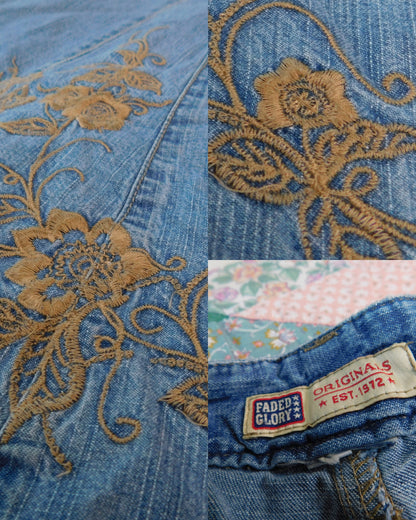 Charlotte Denim Maxi | Size 34” waist