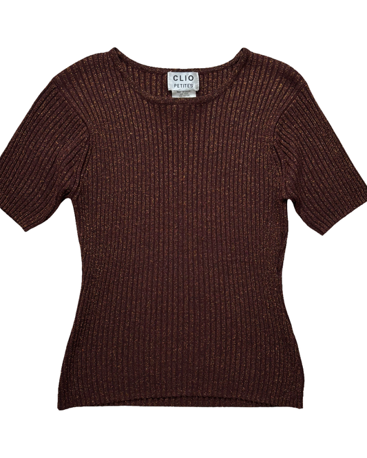 Clio Knit Tee | Size M