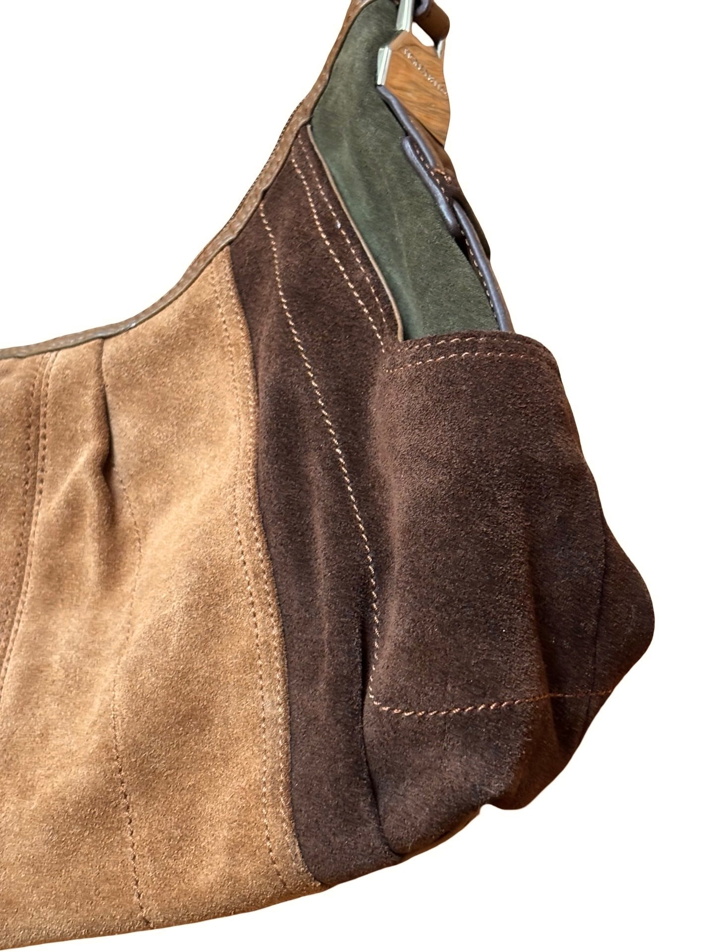 Brown 90's Suede Purse