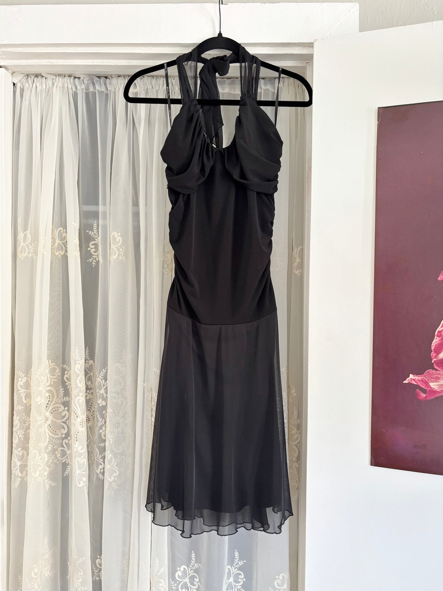 My Michelle 00's Ruched Dress | Size L