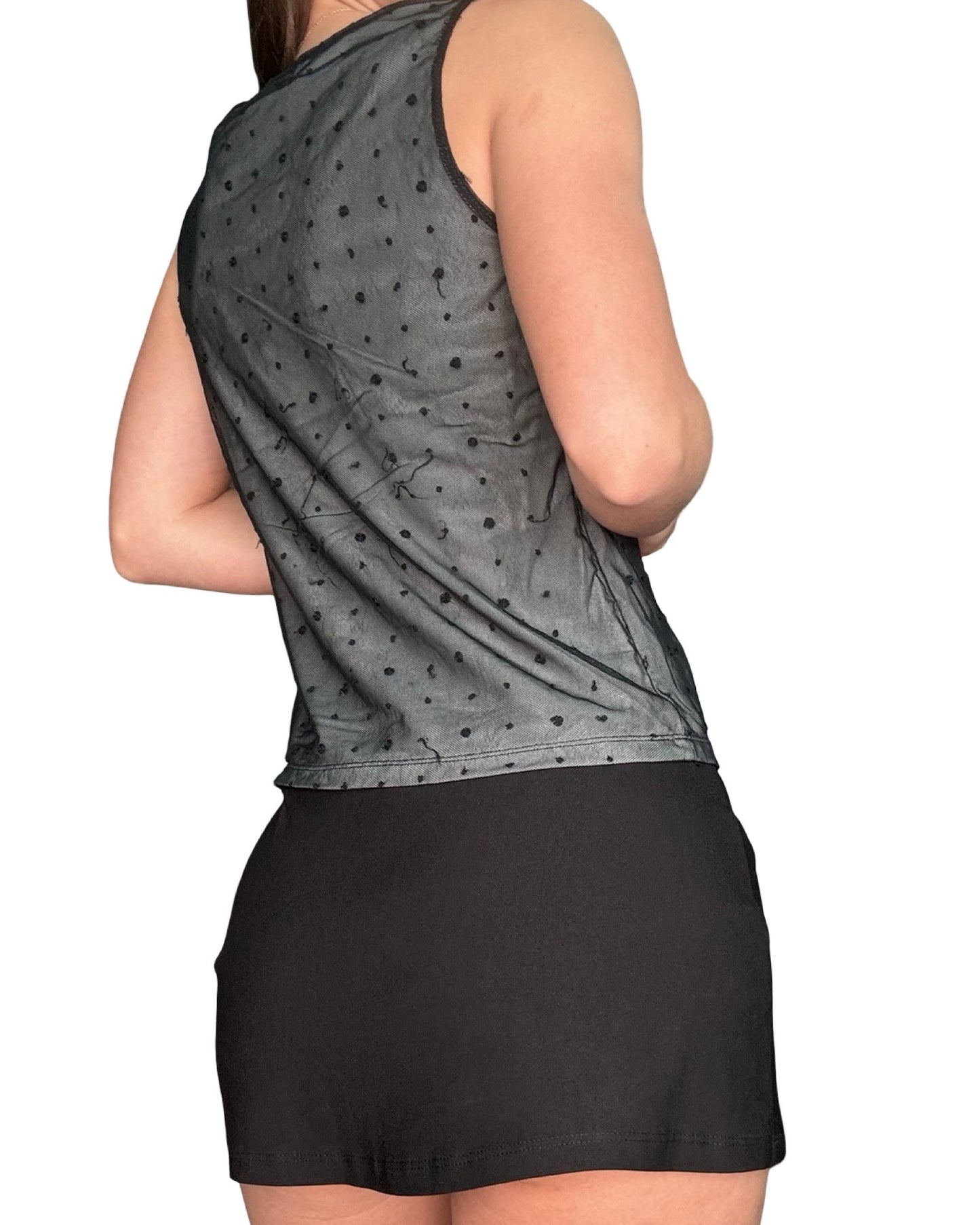 Alfani 90's Mesh Top | Size S