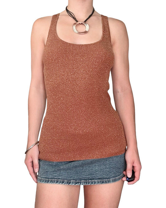 I.N.C 00's Silk Knit Tank | Size S