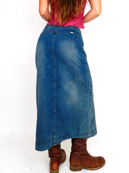 Liz Denim Maxi | Size 28” waist