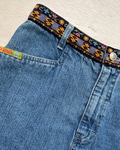 No Excuses Denim Mini | Size 27” waist
