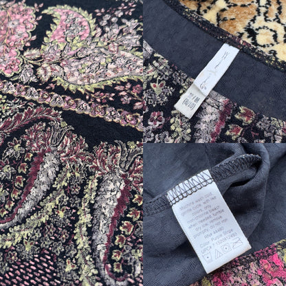 Slinky Paisley Top | Size M