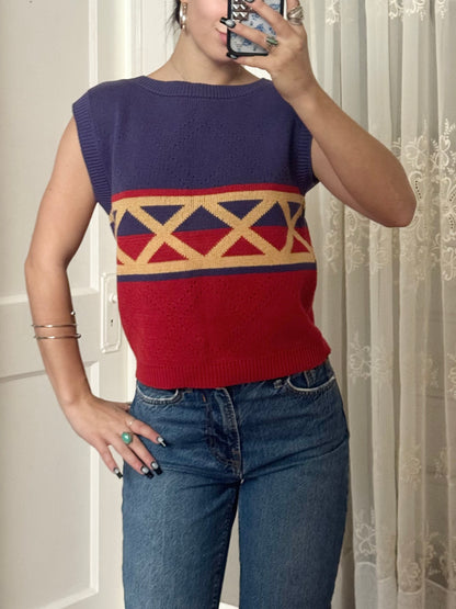 90's Cotton Vest | Size S