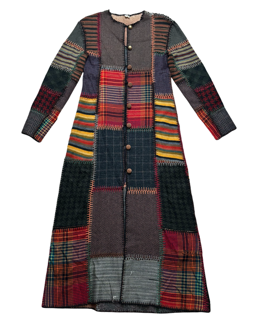 Vintage Patchwork Duster | Size M