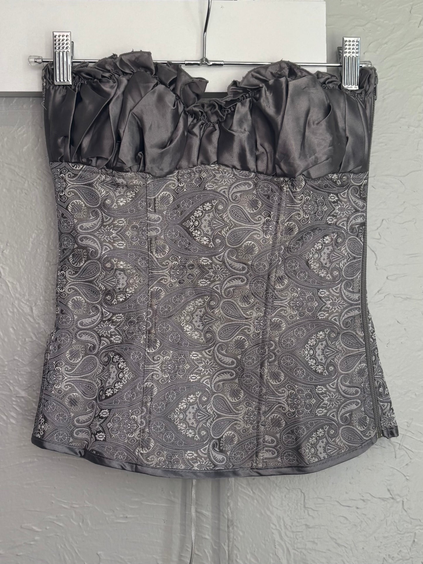 Printed Purple Corset | Size XS