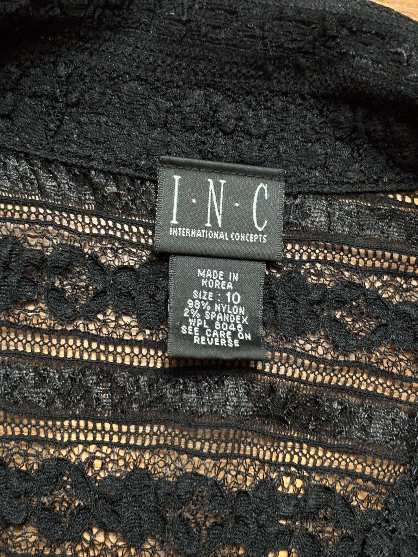 I.N.C 90's Lace Blouse | Size M