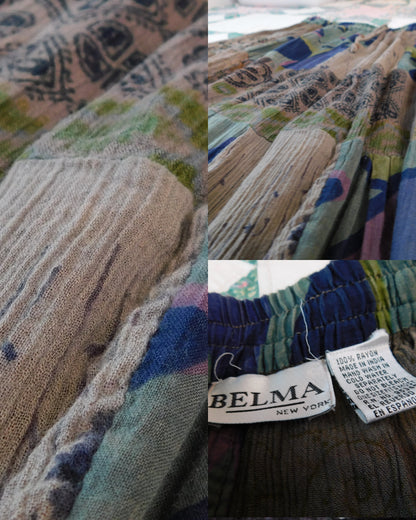 Belma Patchwork Maxi | Size 27” waist