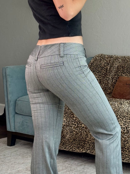 Guess 00's Low Rise Pinstripe Pants | Size 30" Waist